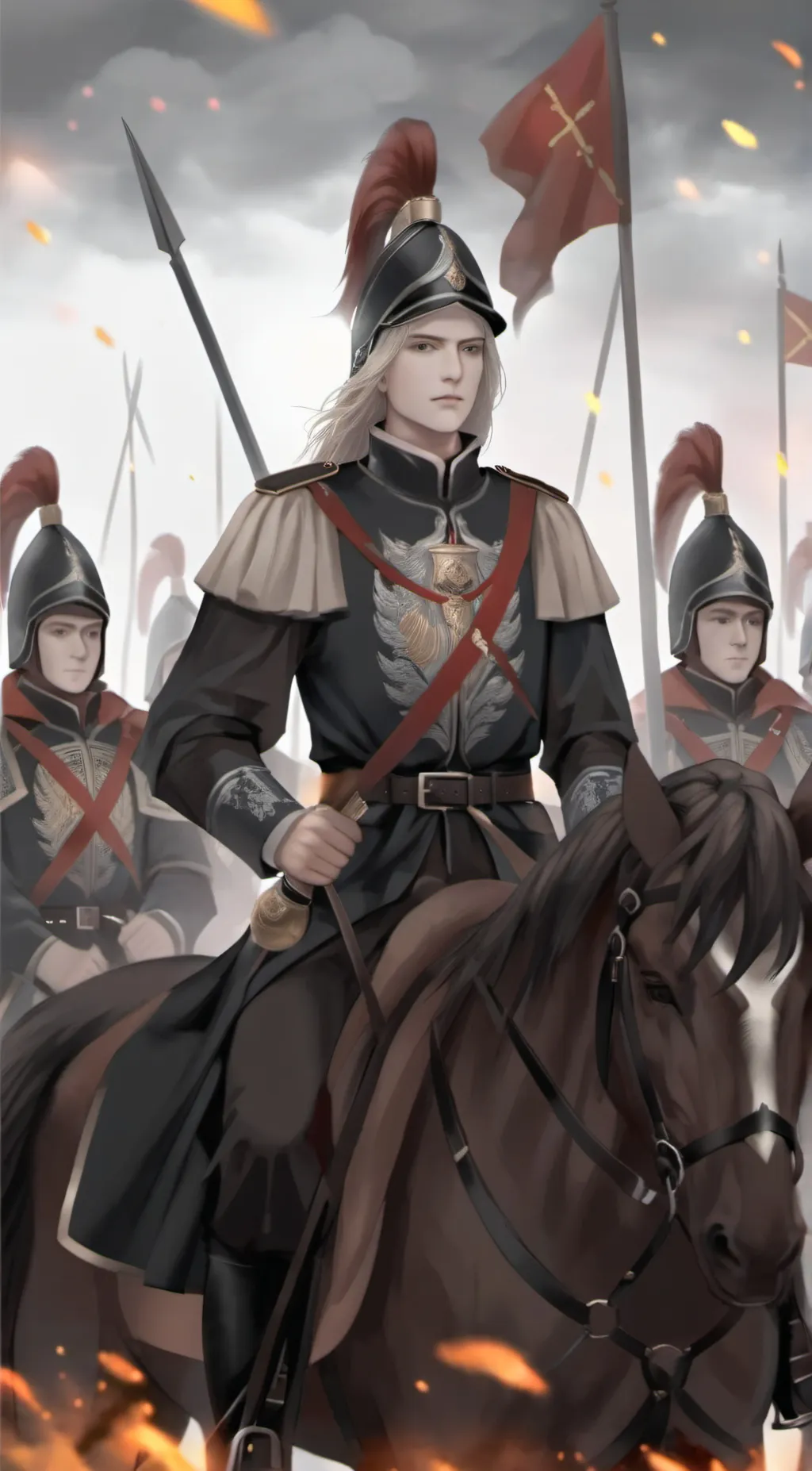 ai character: calvaries background