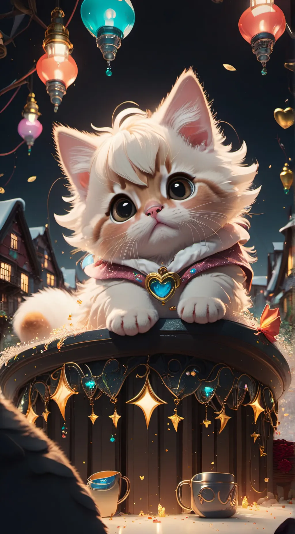 ai character: catcat background