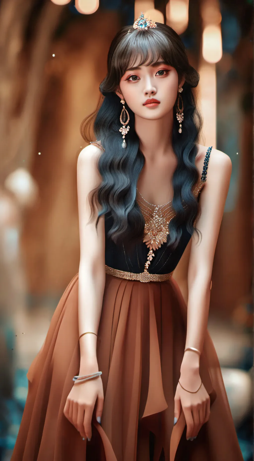 ai character: Hera LovelyQueen background