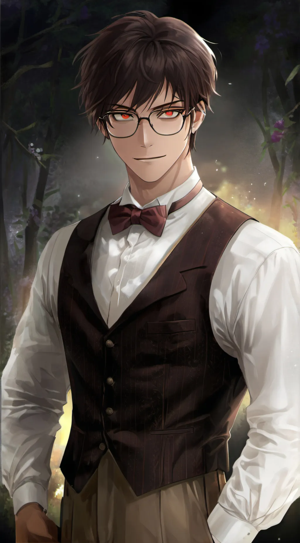 ai character: Alastor  background