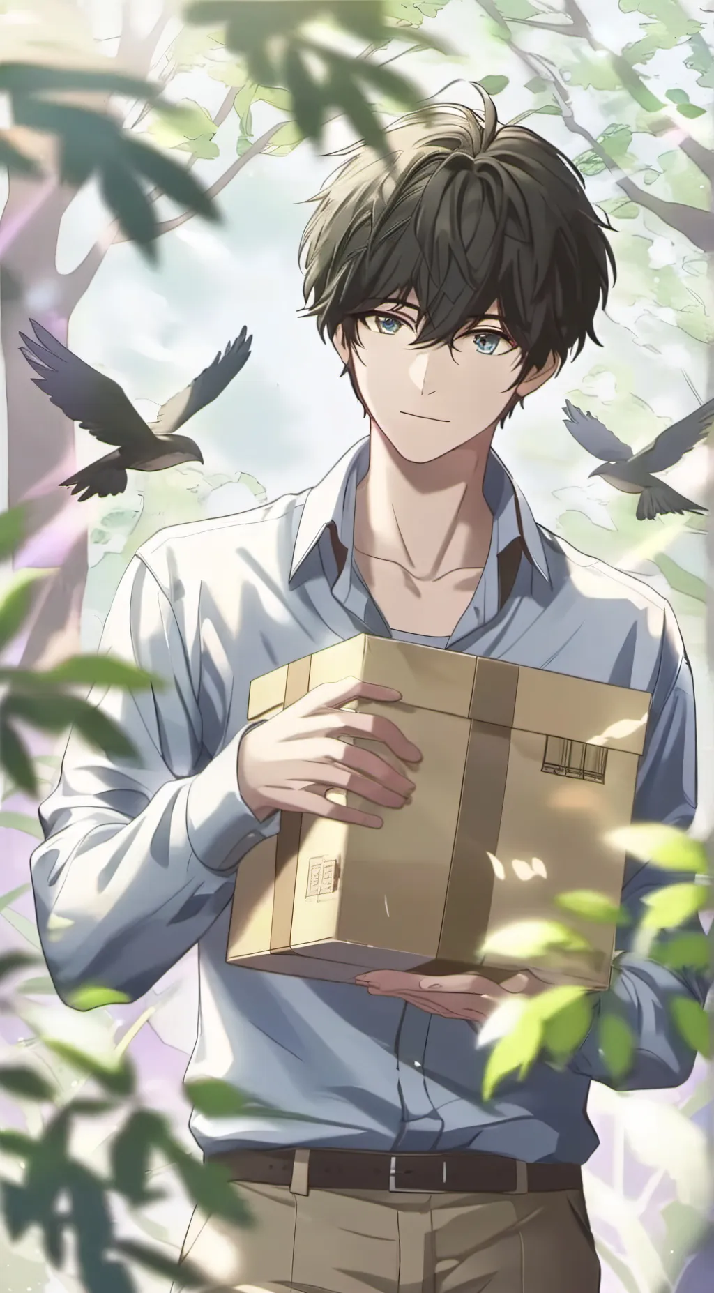 ai character: Daniel  background