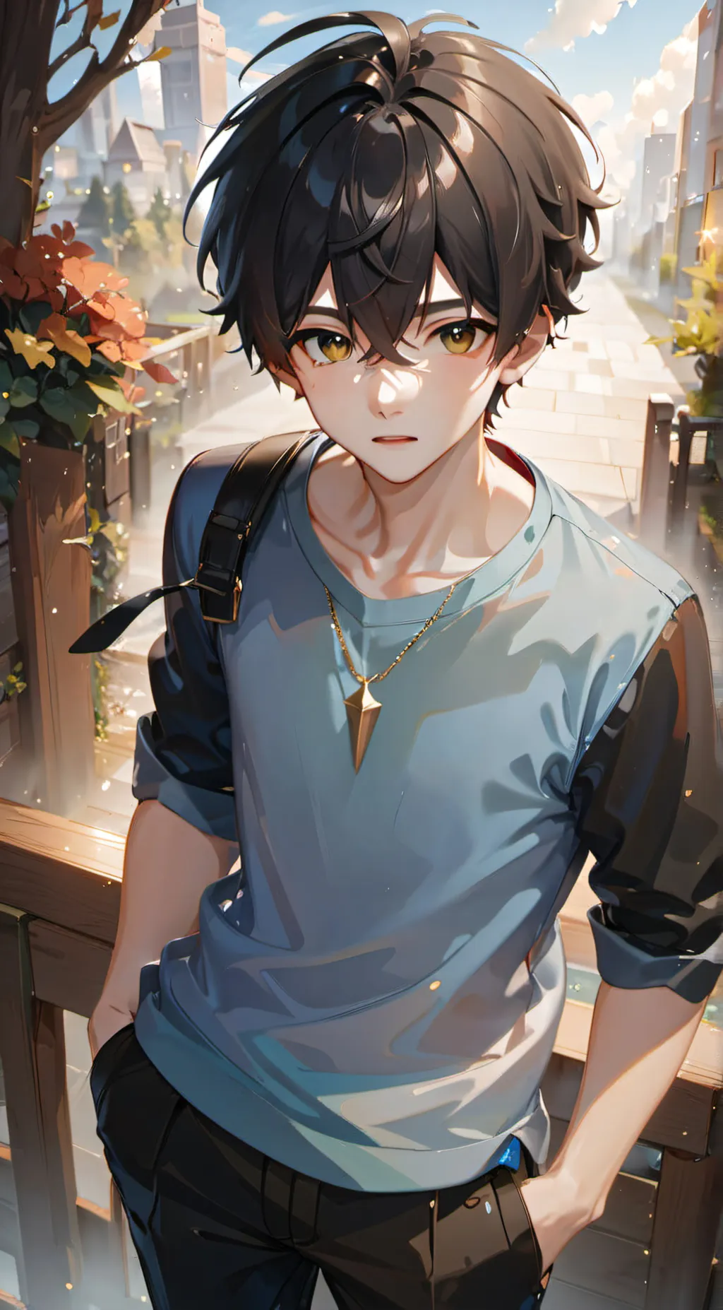 ai character: James  background