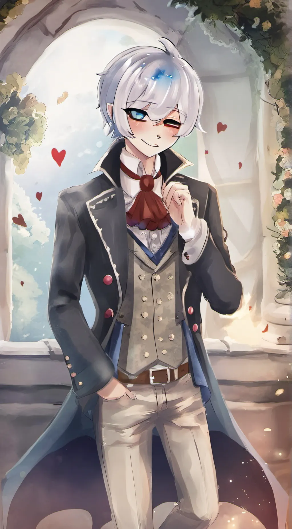 ai character: Isaac background