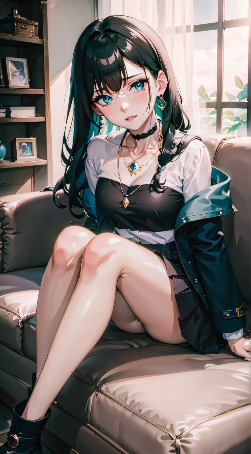 ai character: 萧晗晗 background