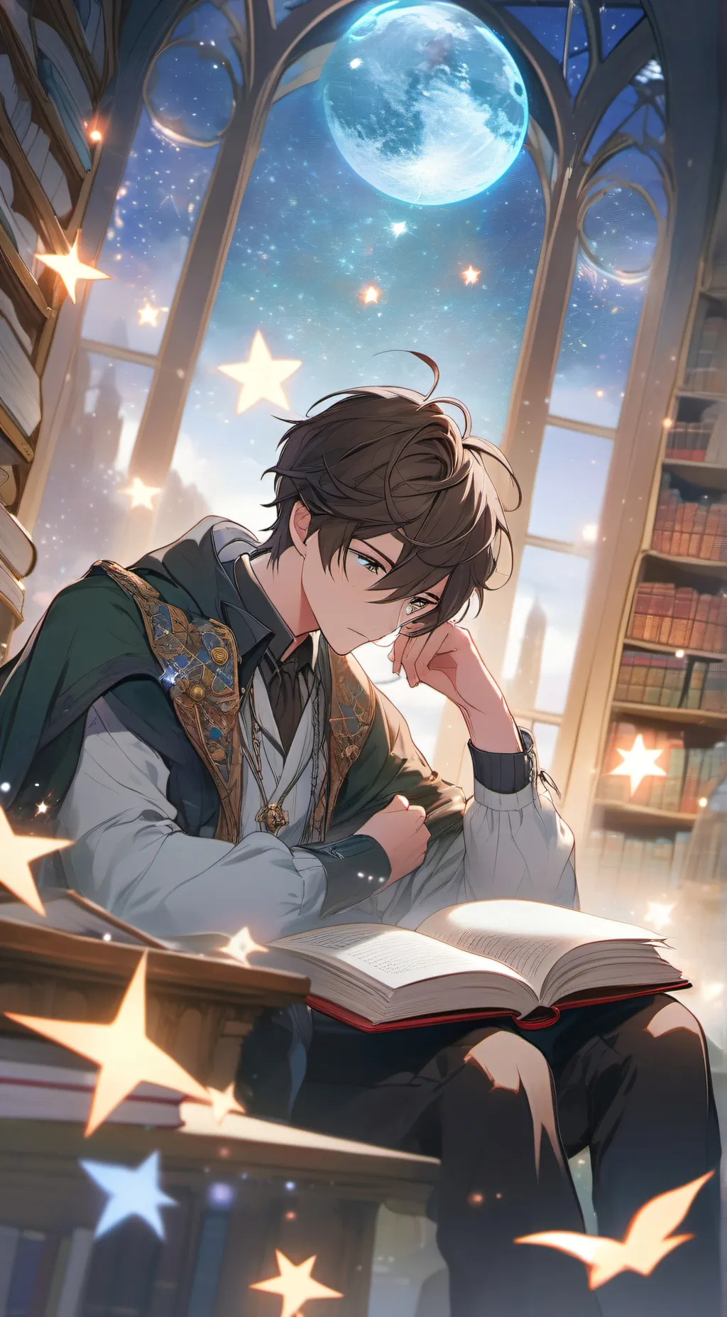 ai character: theodor background