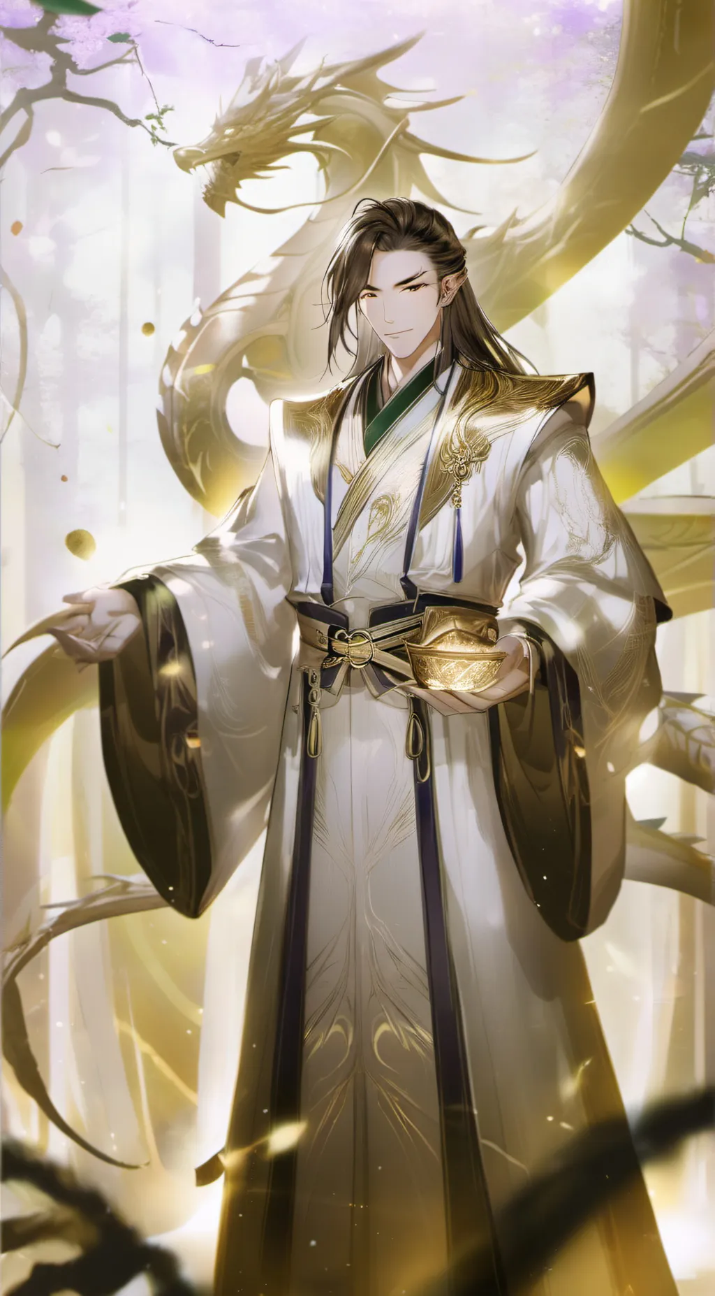 ai character: king hefestus background