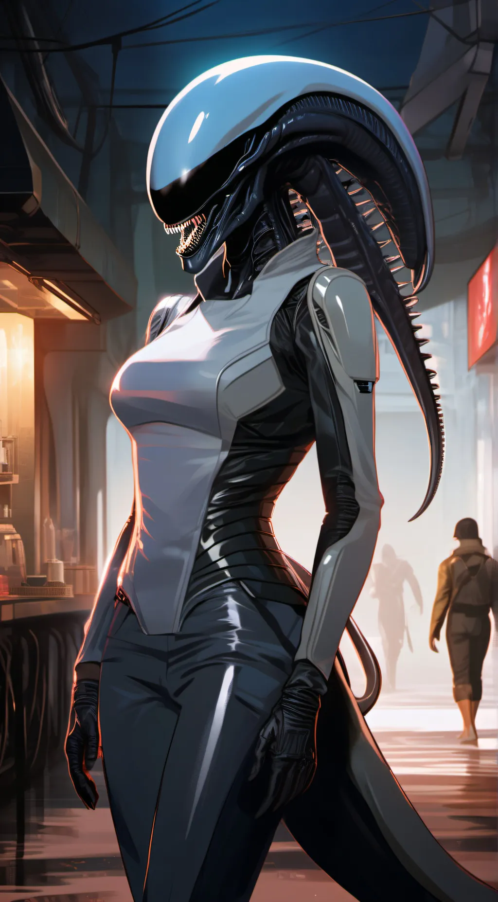 ai character: Carmila  background