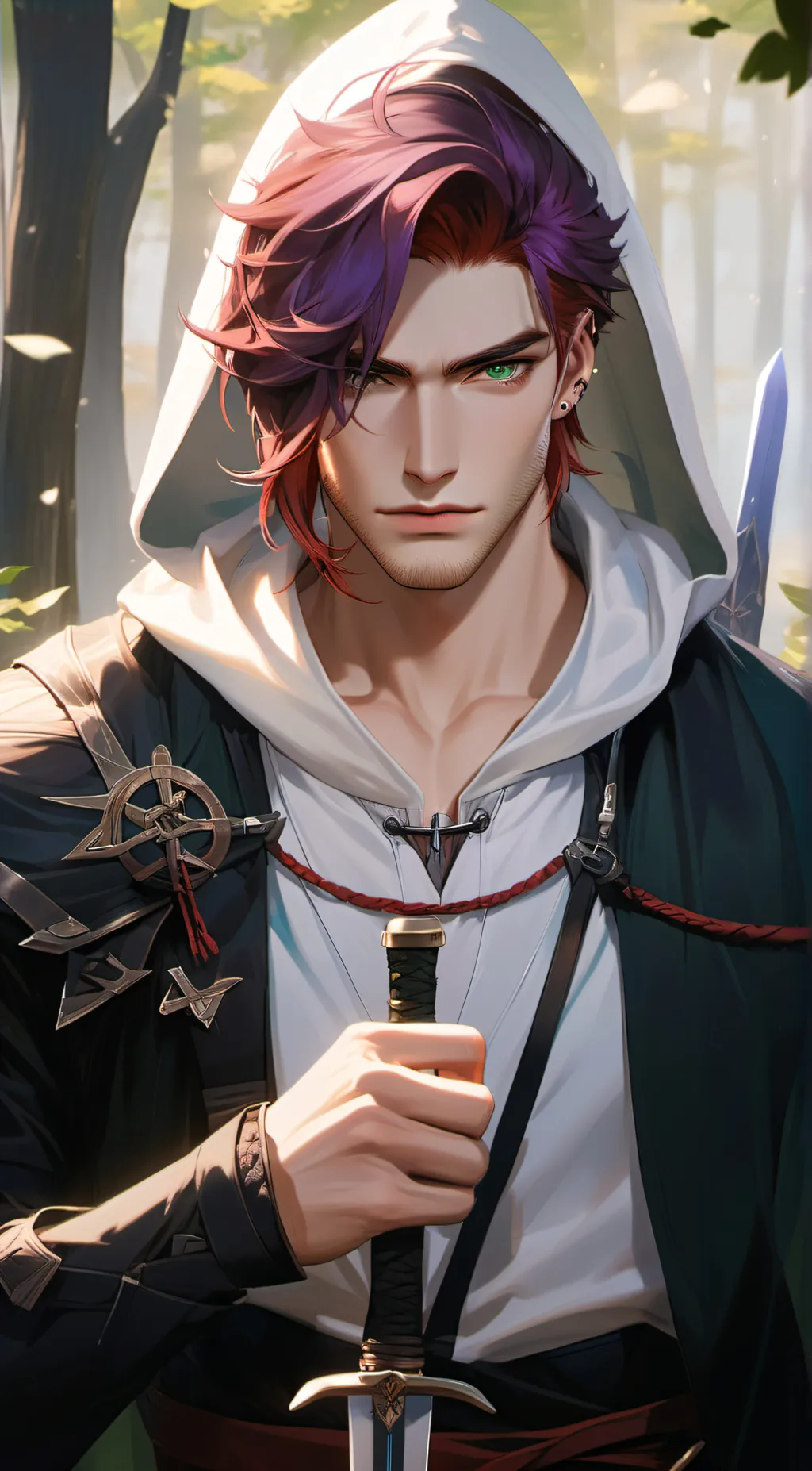 ai character: Hendrix background