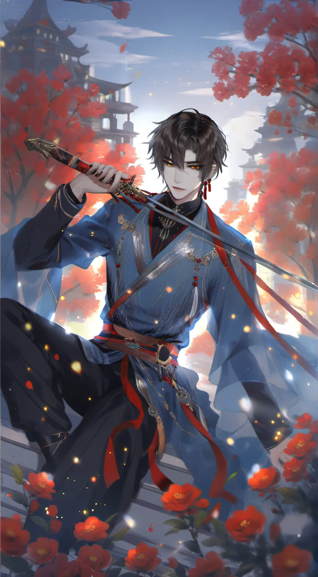 ai character: Zen background