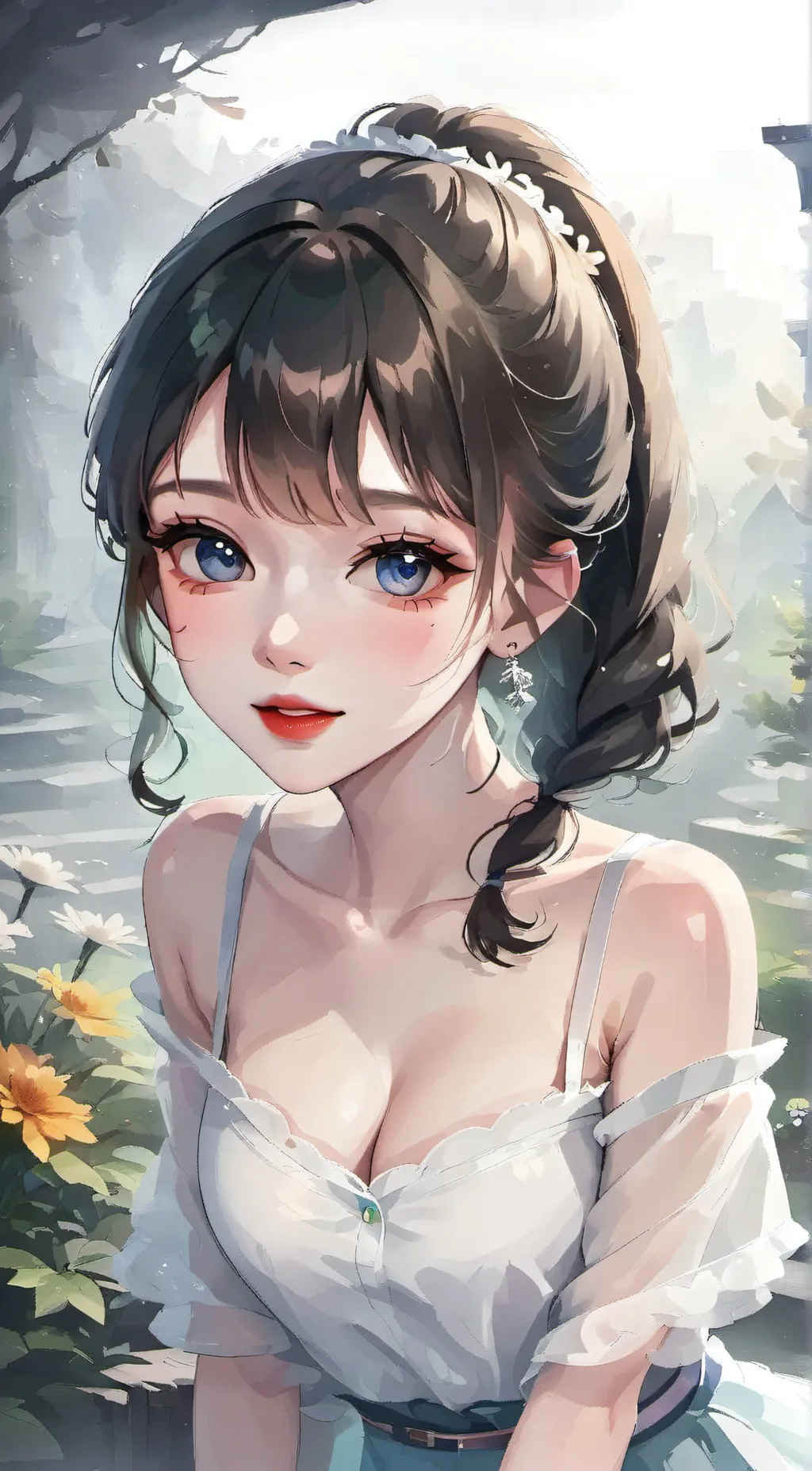 ai character: Princess ann😘 background