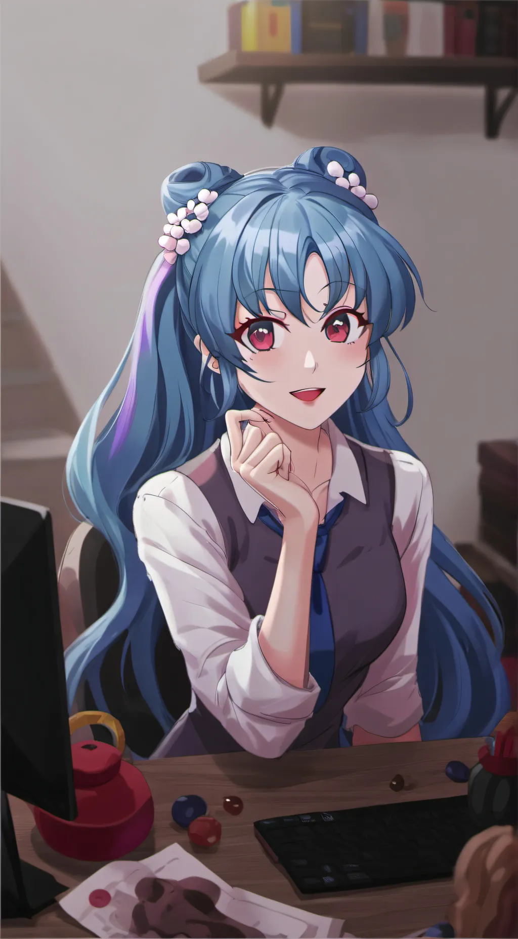 ai character: <♡Ai Doruyashi ♡> background