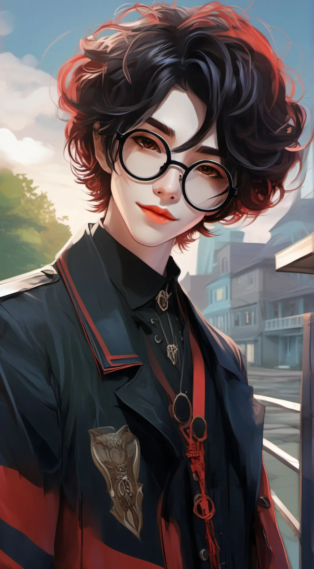 ai character: † Äarøn † background