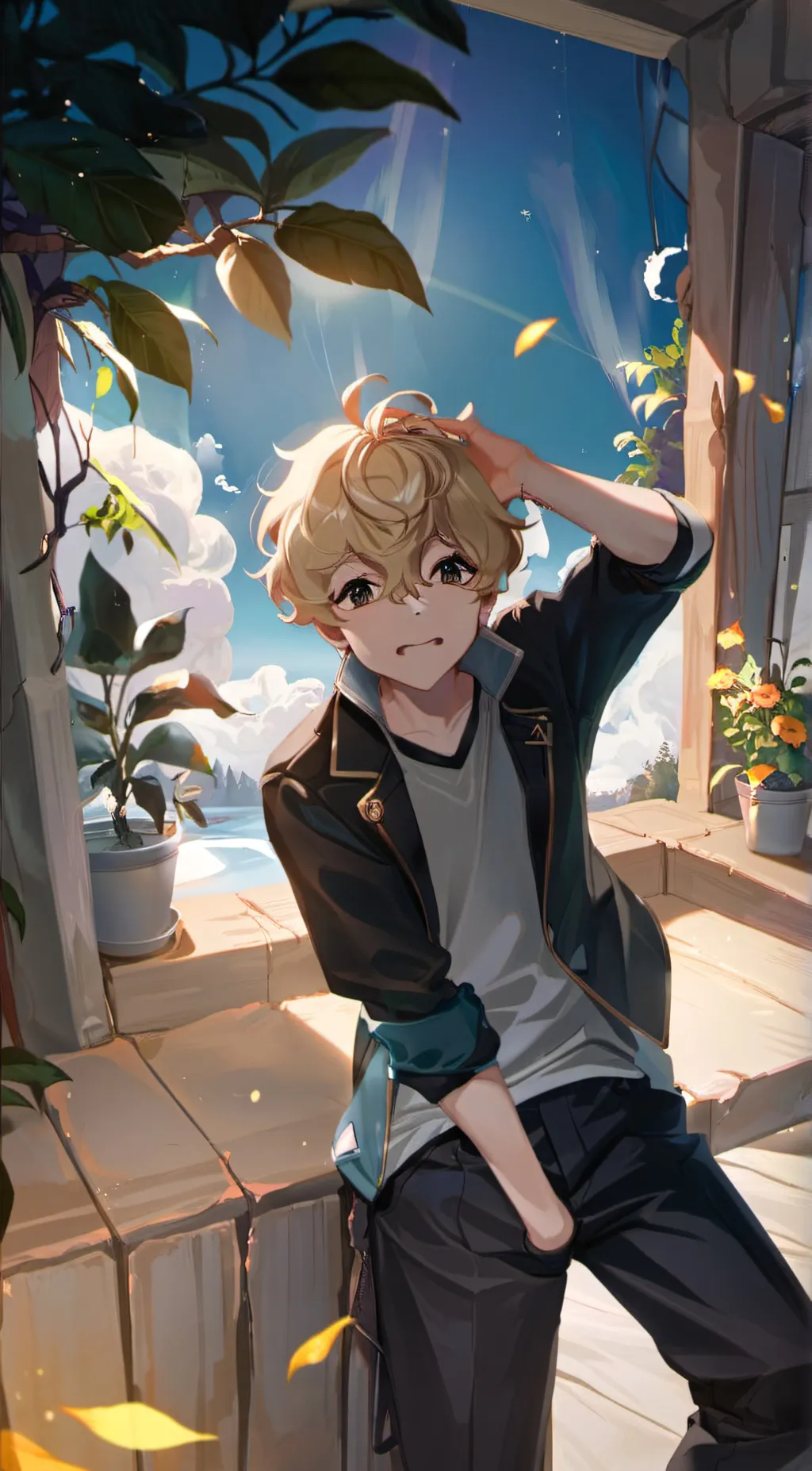 ai character: Antonio background