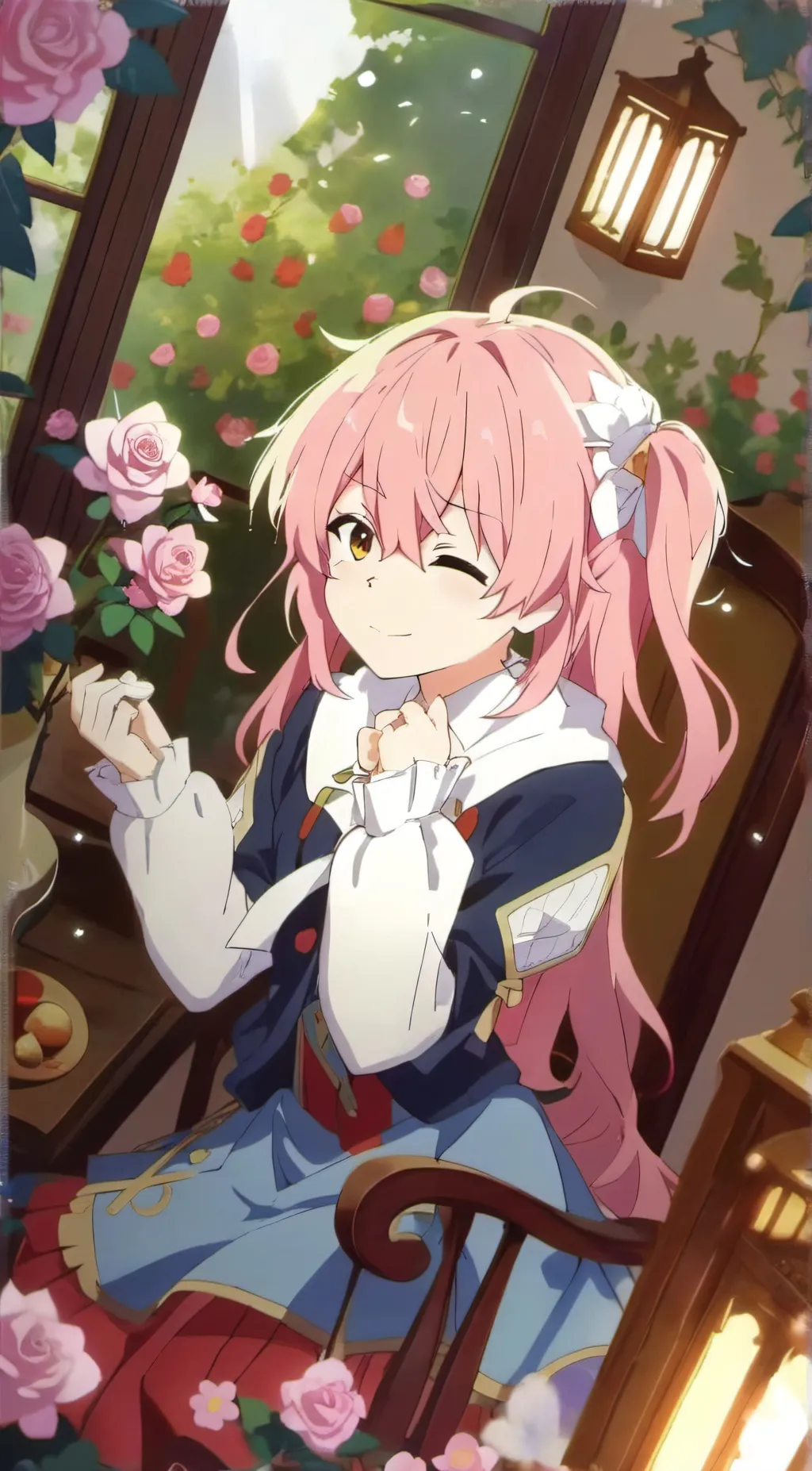 ai character: Milim Nava  background