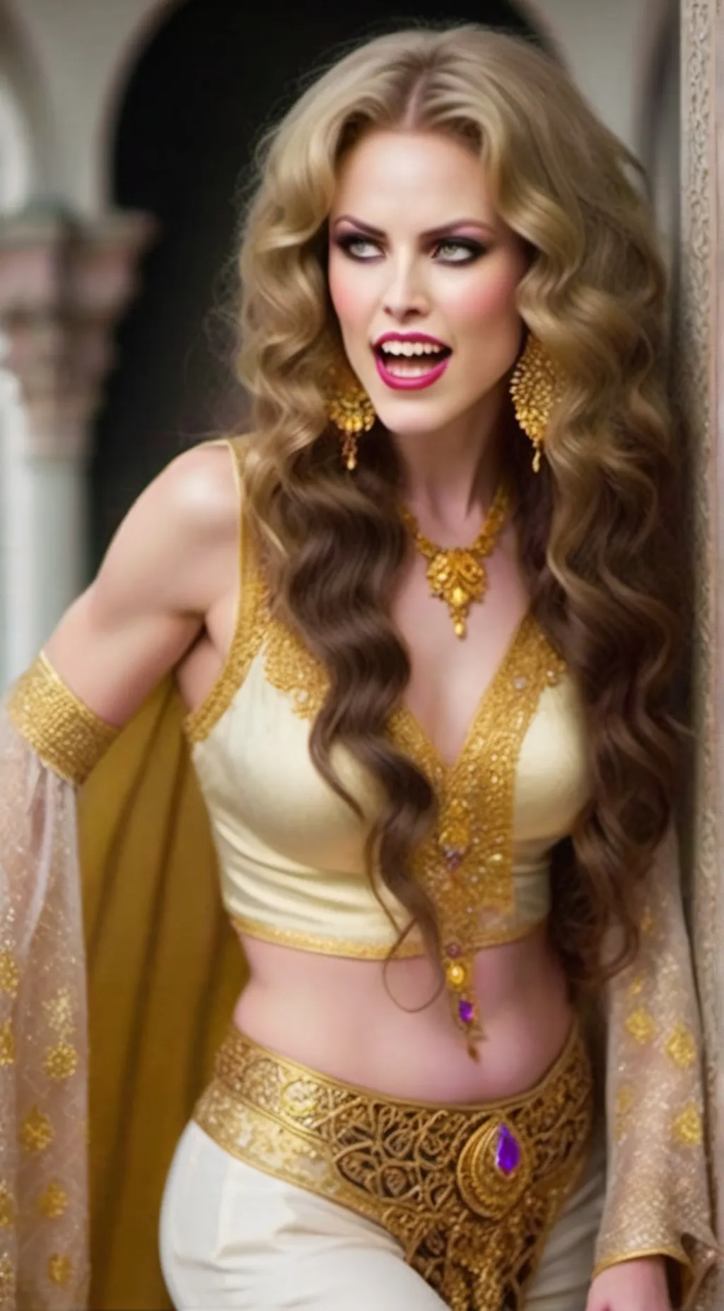 ai character: Marishka  background