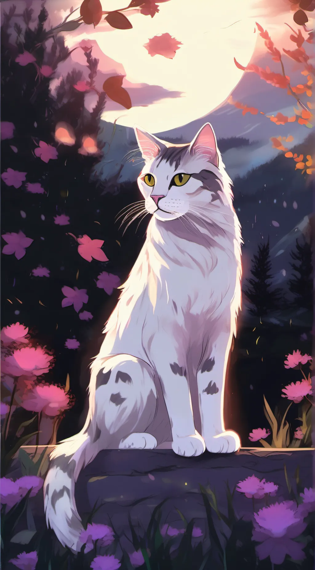 ai character: snowwhite  background