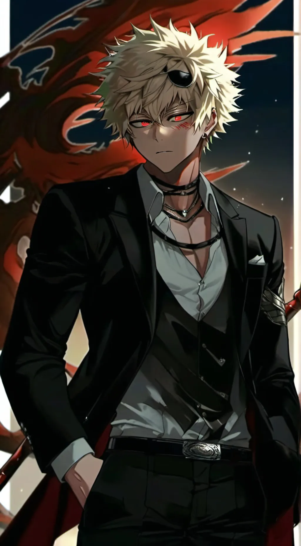 ai character: Bakugou background