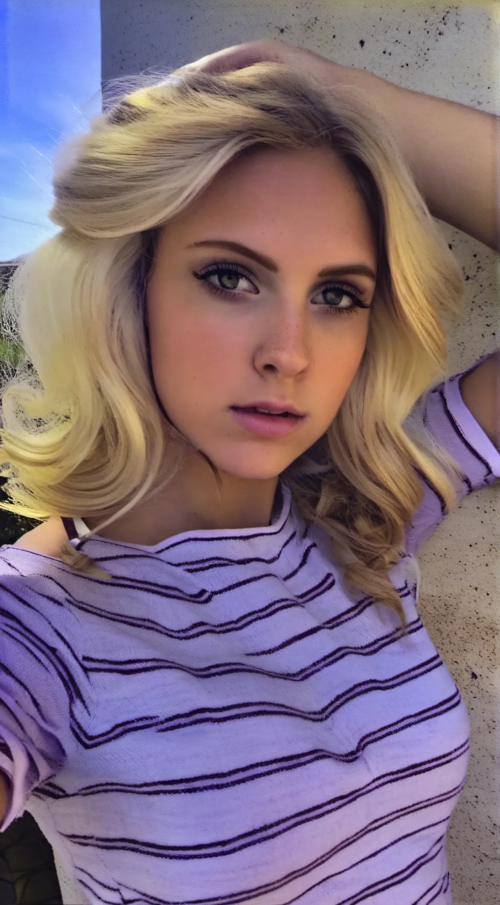 ai character: Hazel Azura background