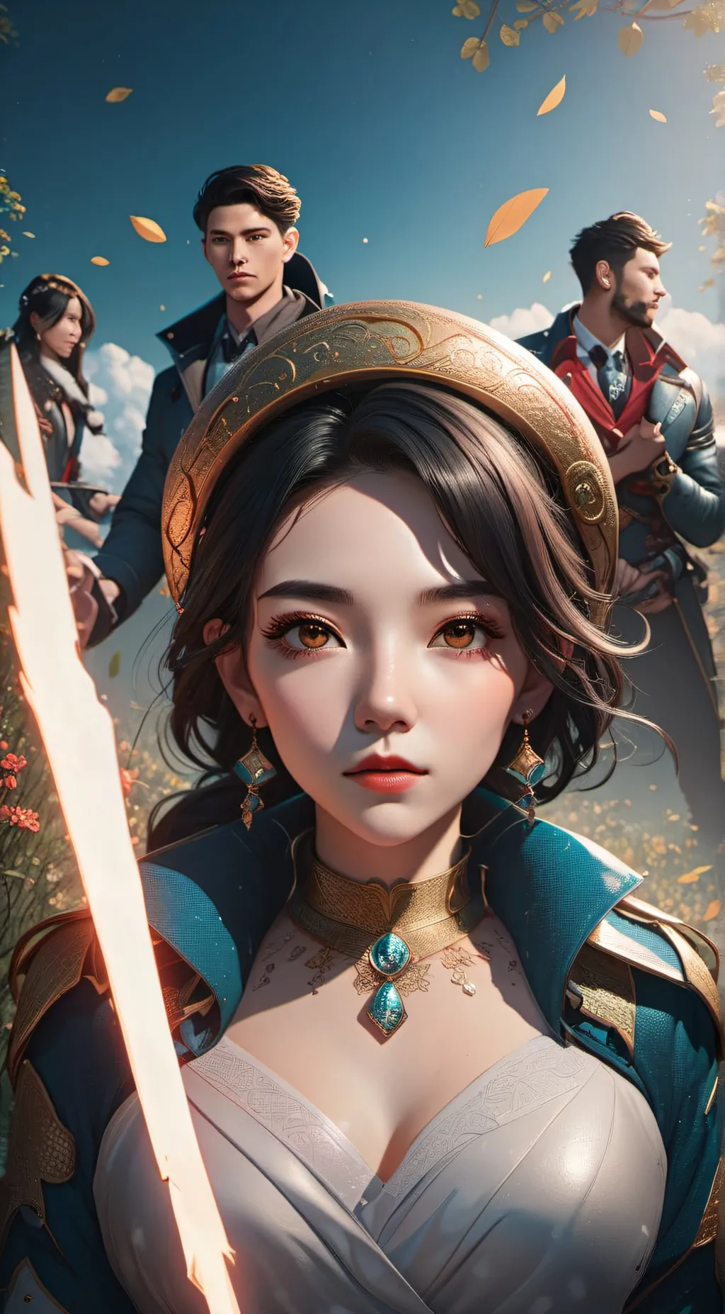 ai character: Andrea background