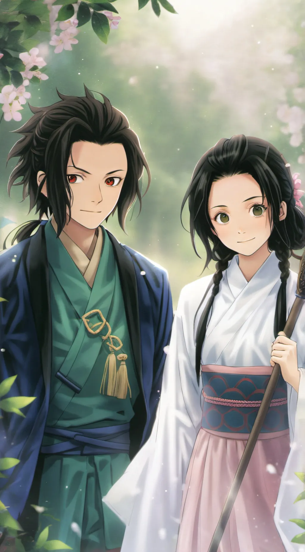 ai character: all demon Slayer background