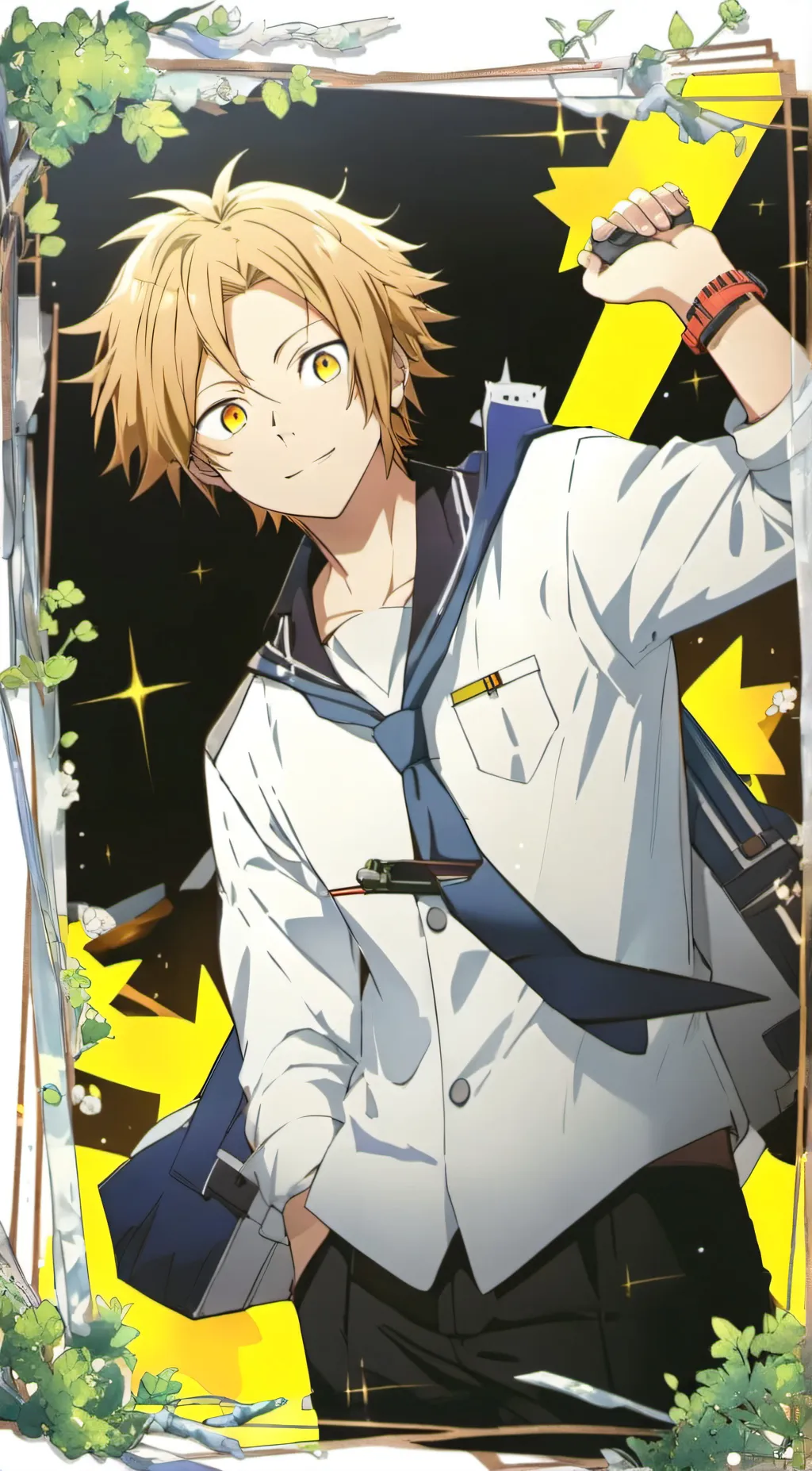 ai character: Denki × Kirishima background