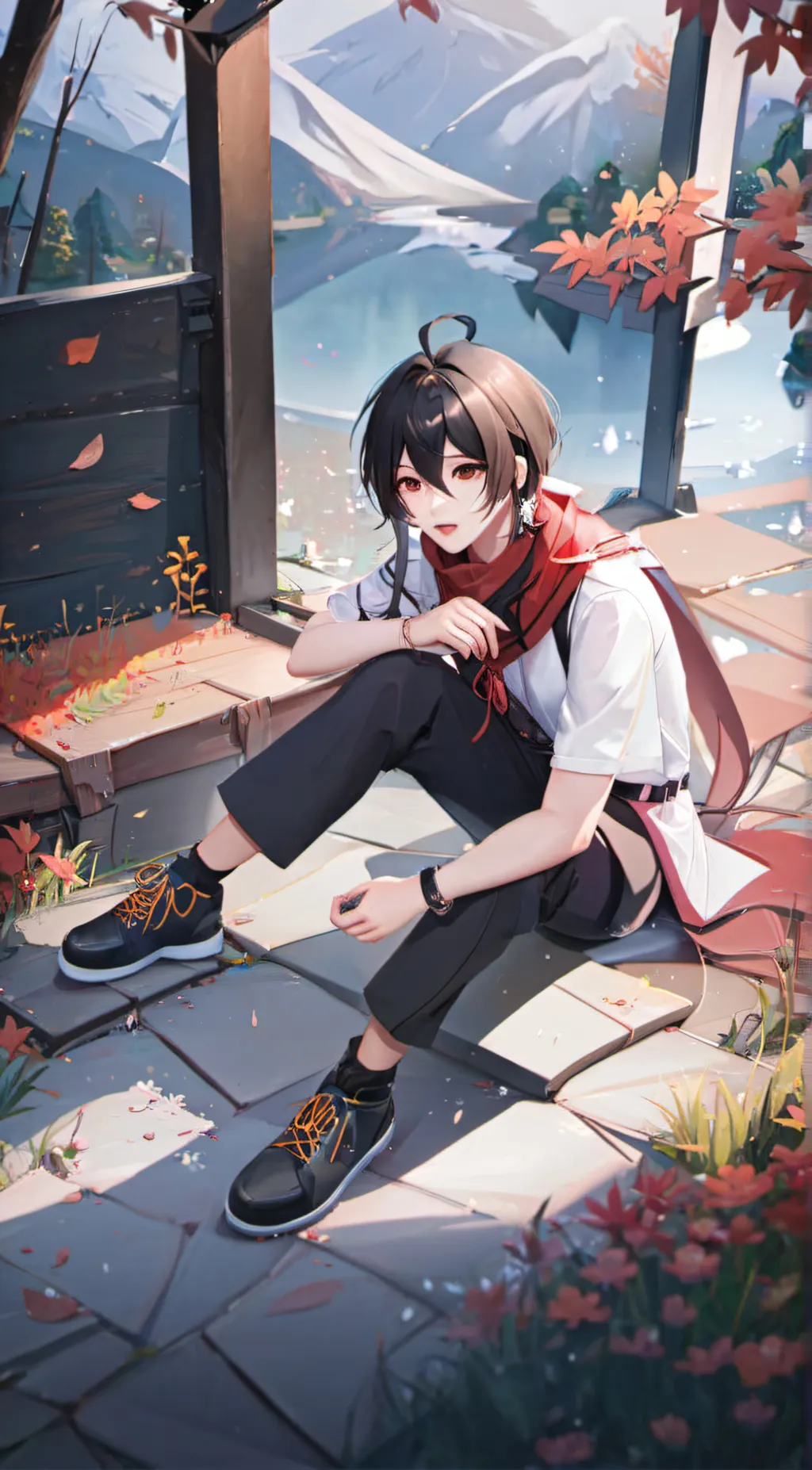 ai character: asher background