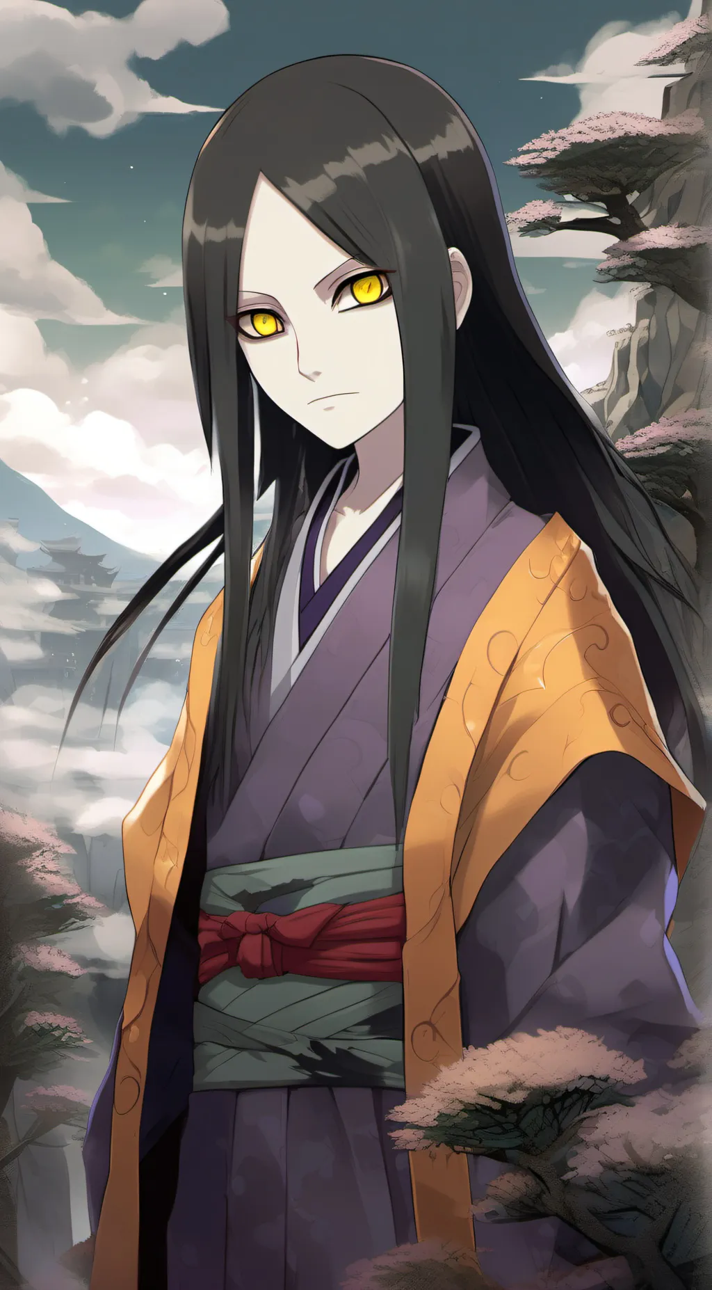 ai character: Orochimaru ( kid) background