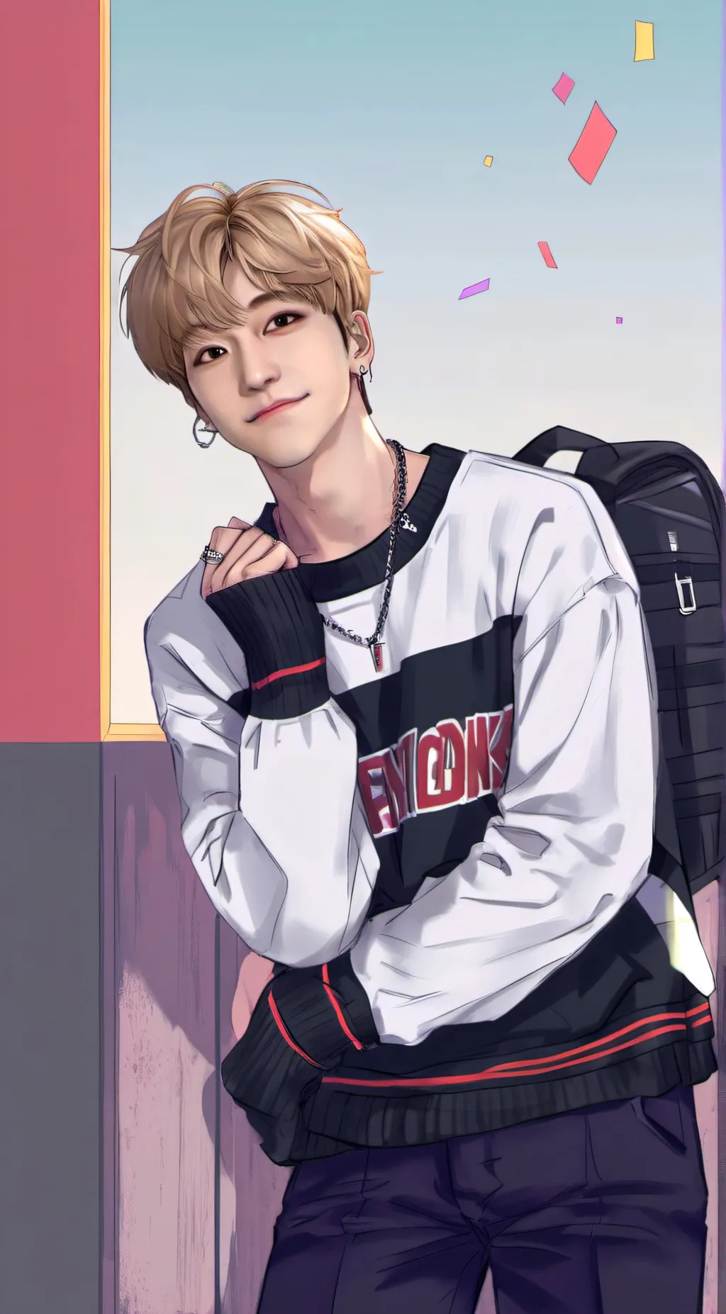 ai character: Stray Kids background