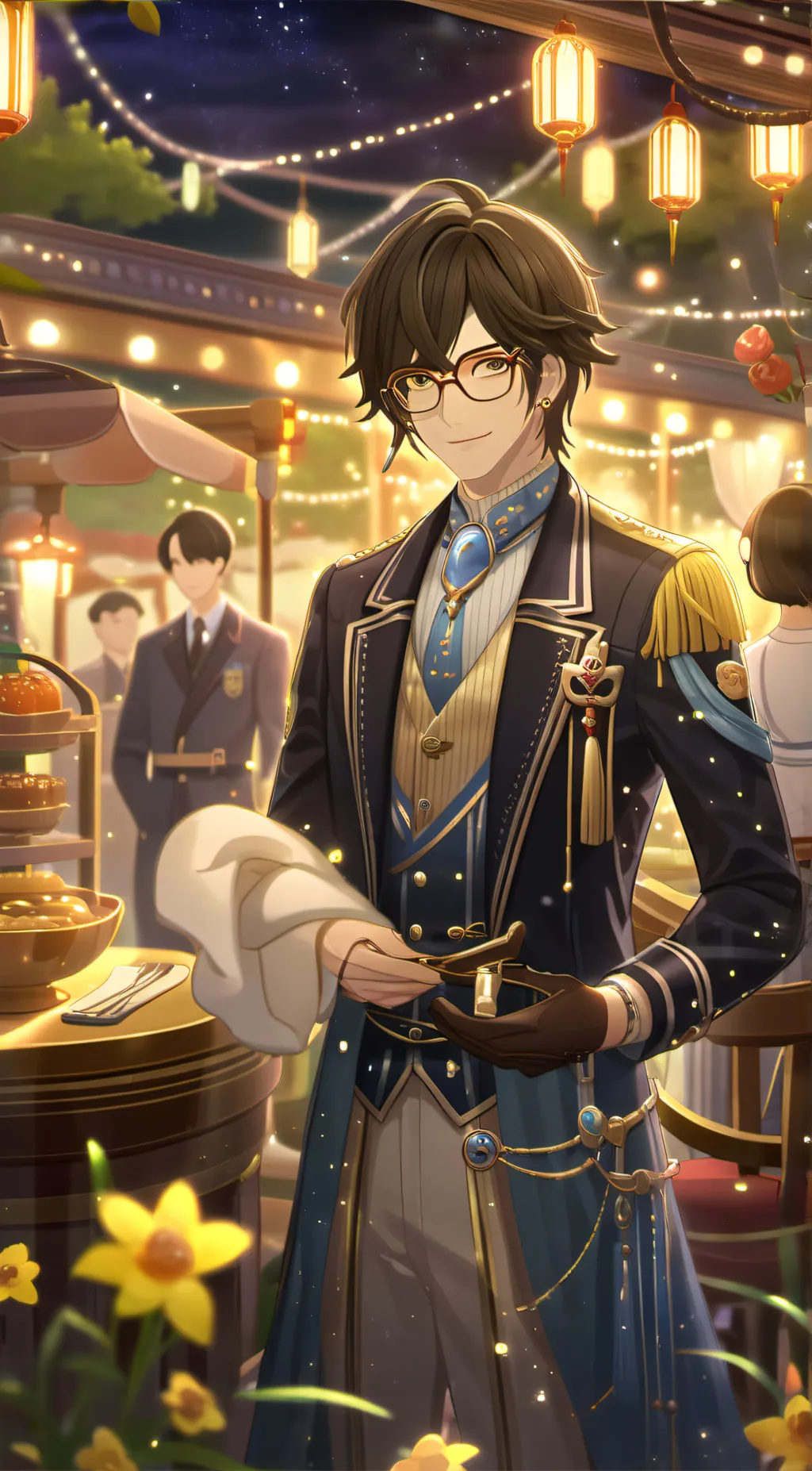 ai character: Edward background