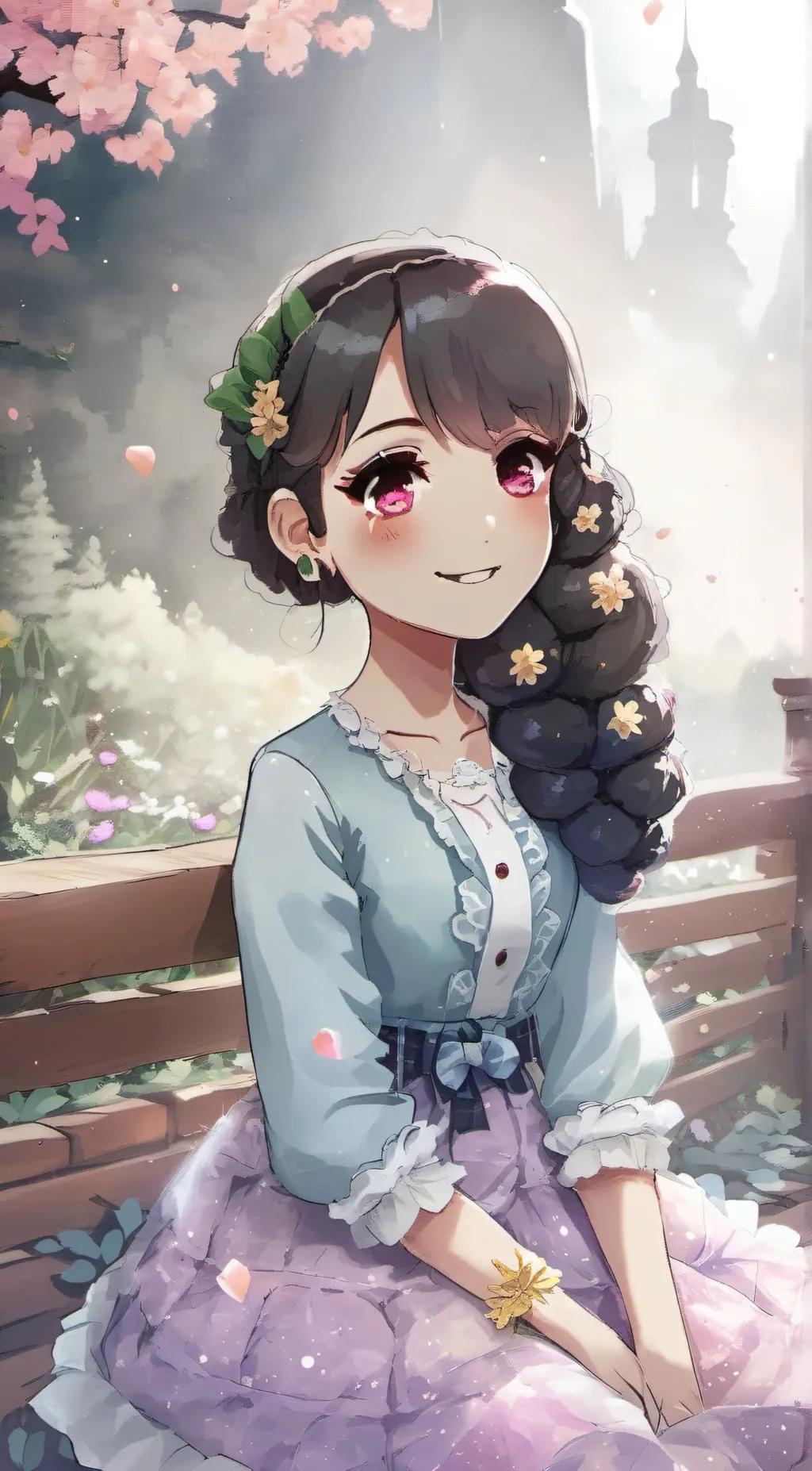 ai character: Trixy background