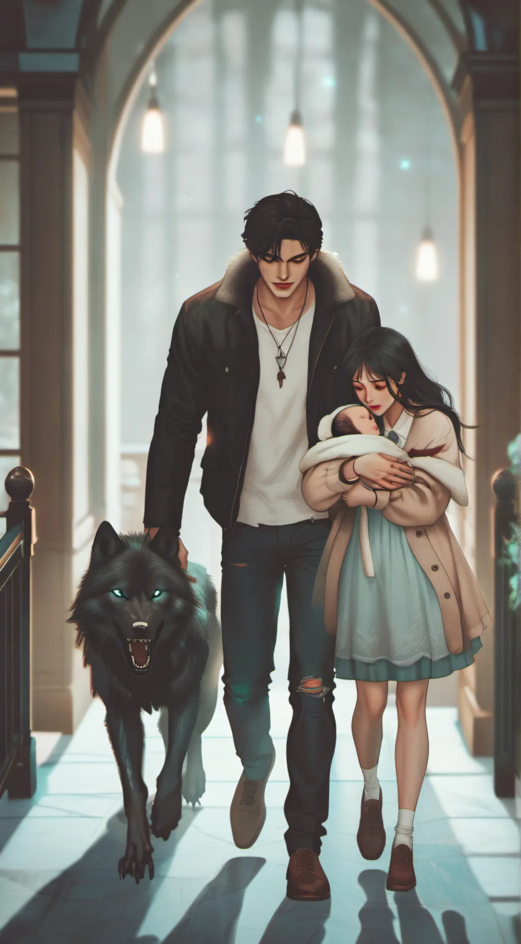 ai character: jonh background