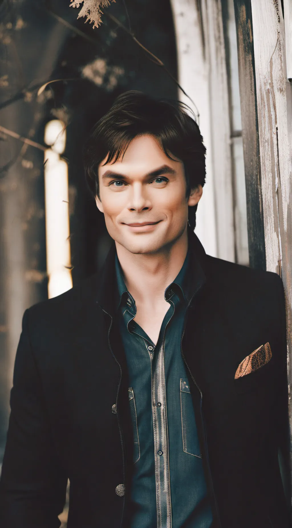 ai character: Damon  background