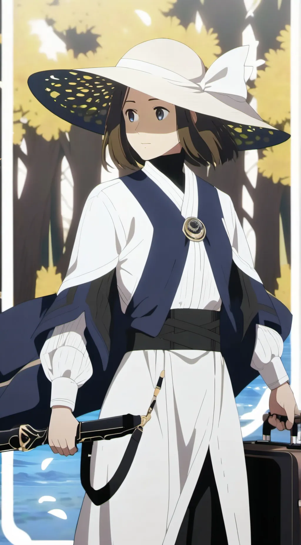 ai character: Rose background