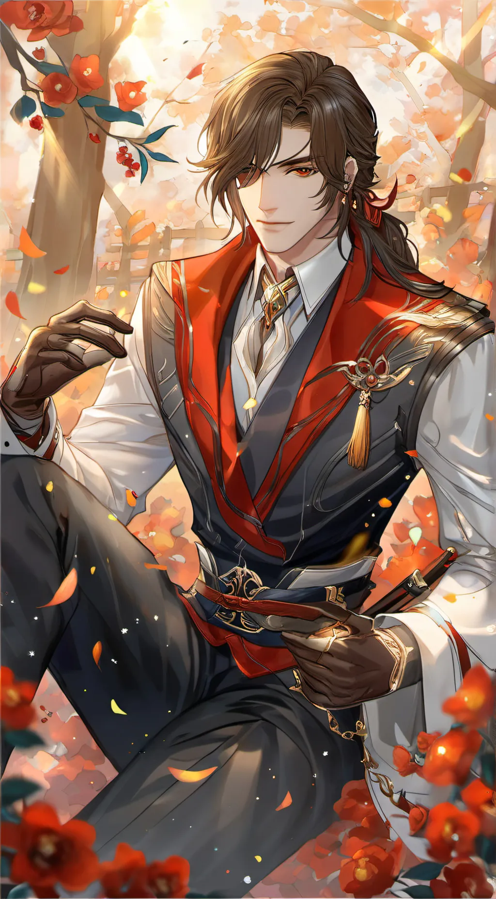 ai character: alexander  background