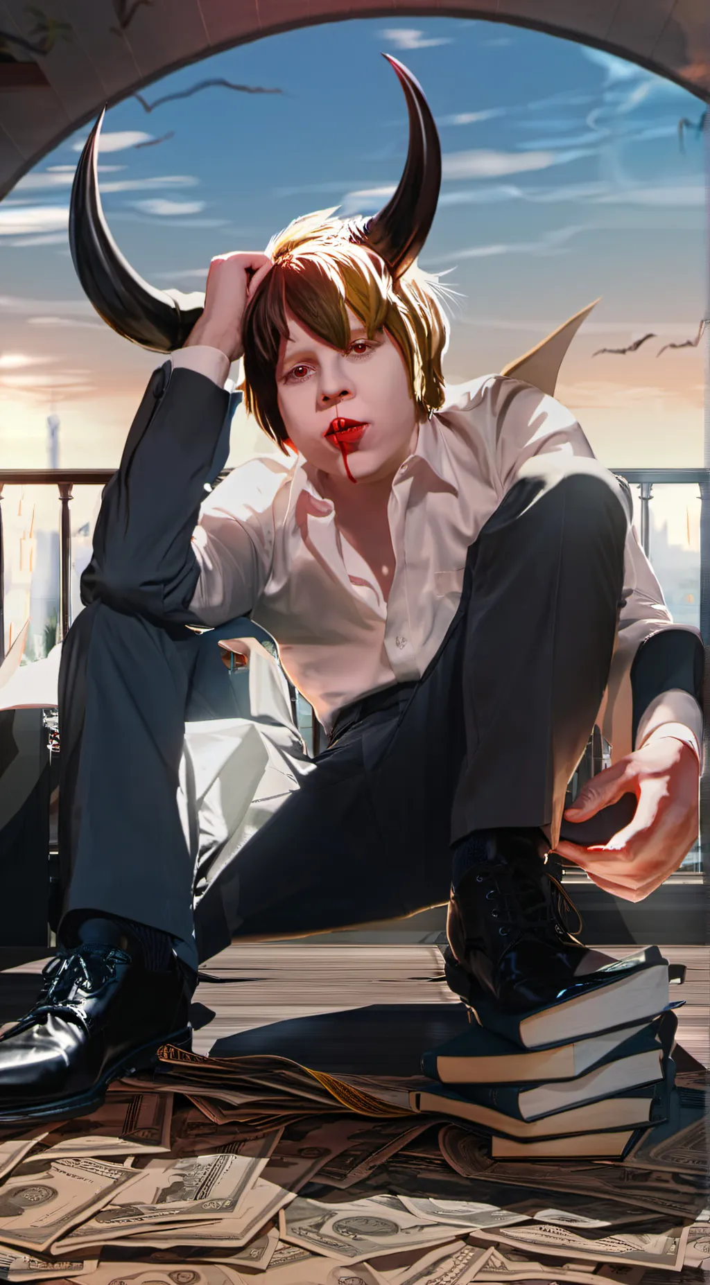 Talkie AI - Chat with devil School