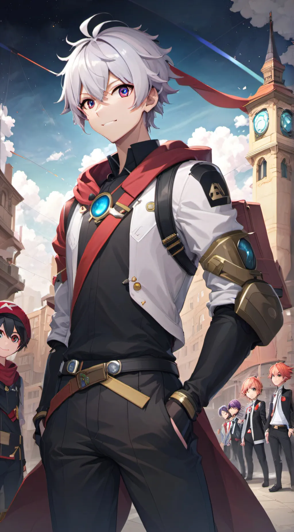 ai character: Tapops background