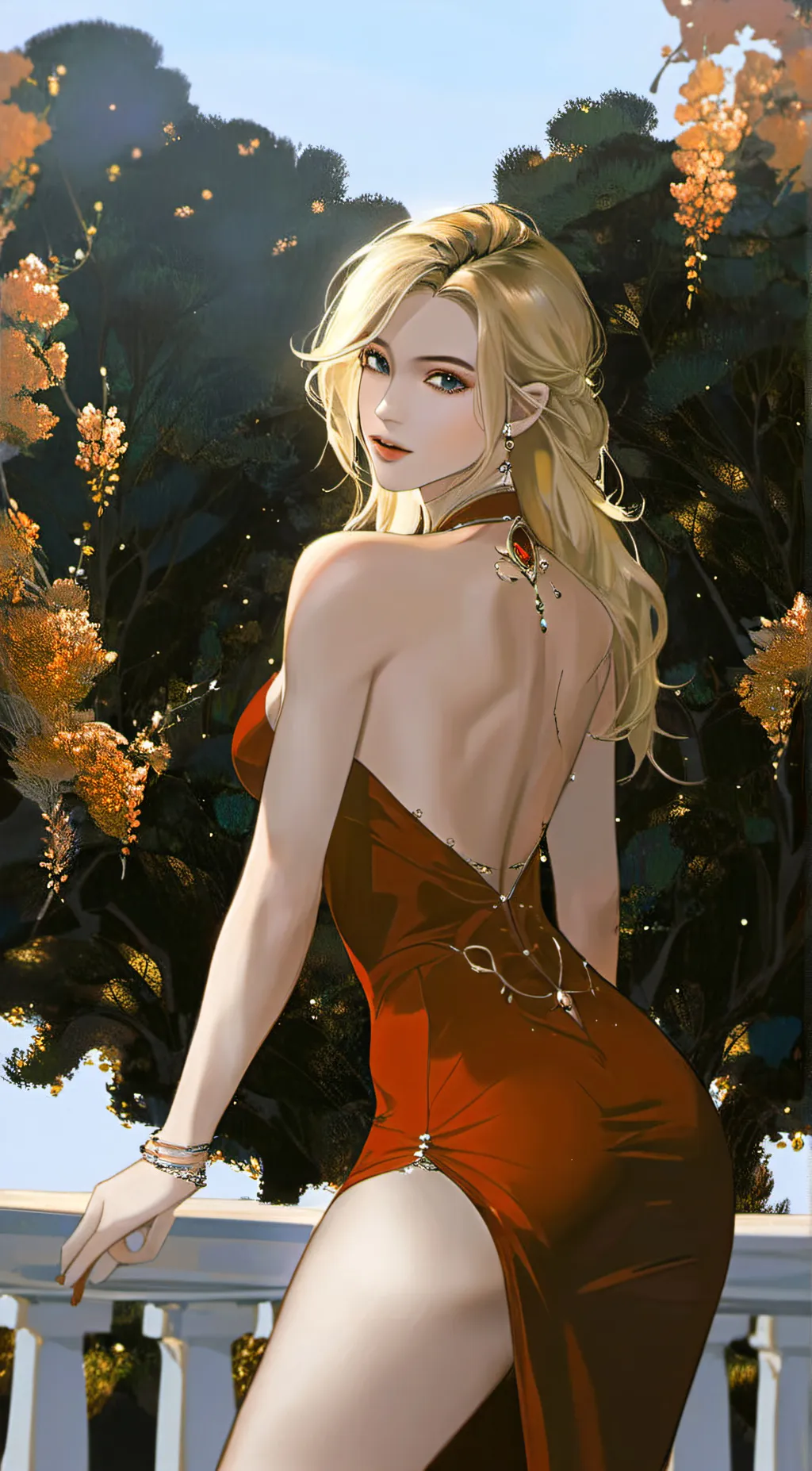 ai character: Tiff background