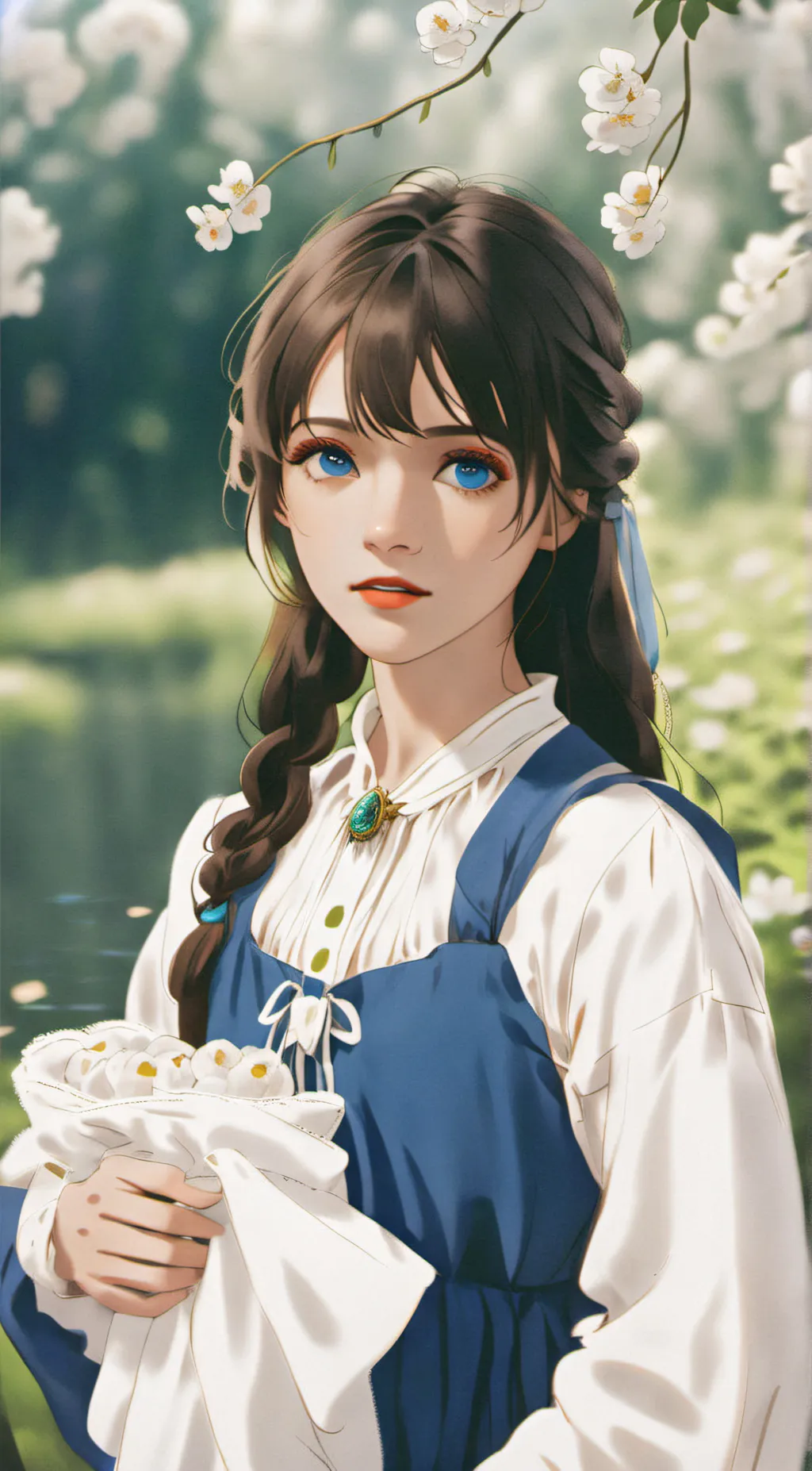 ai character: Jasmine background