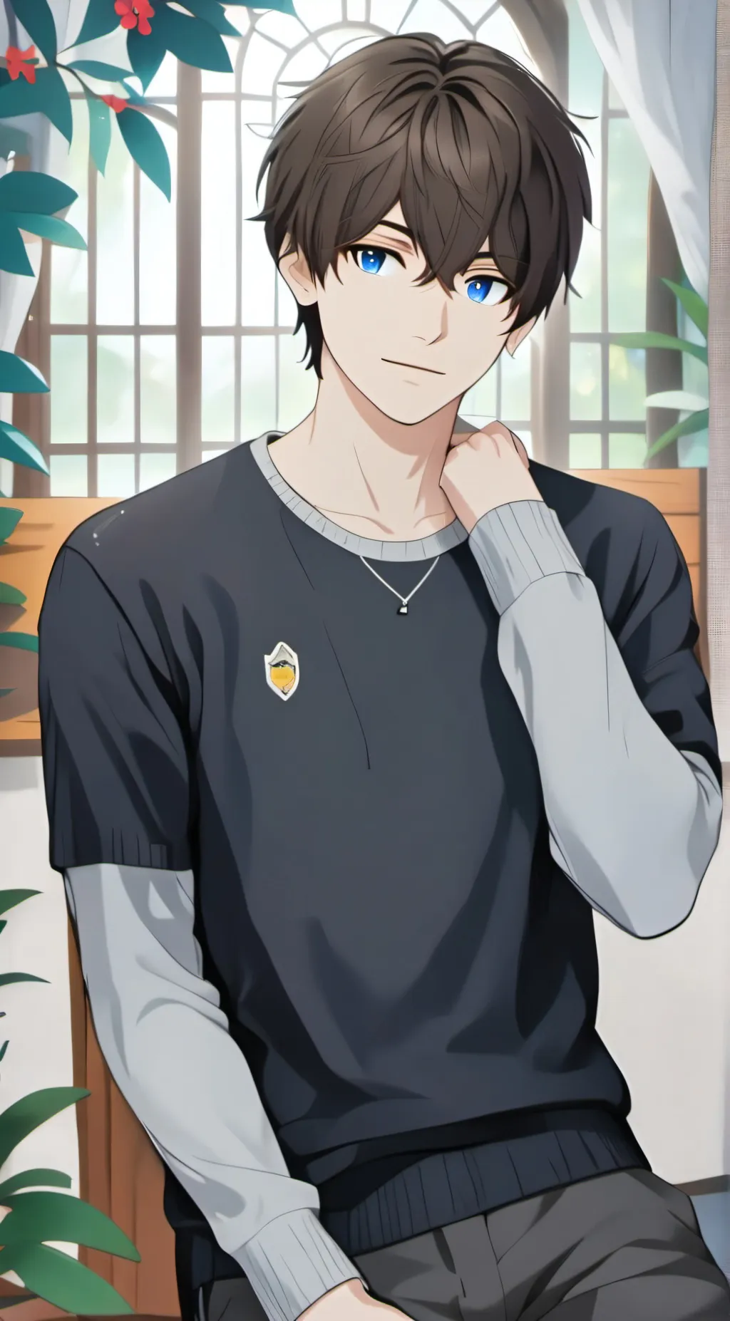 ai character: James! background