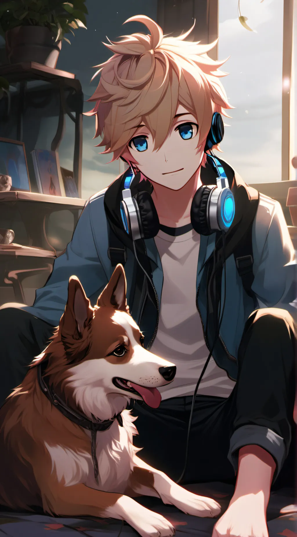 ai character: Maxi  background