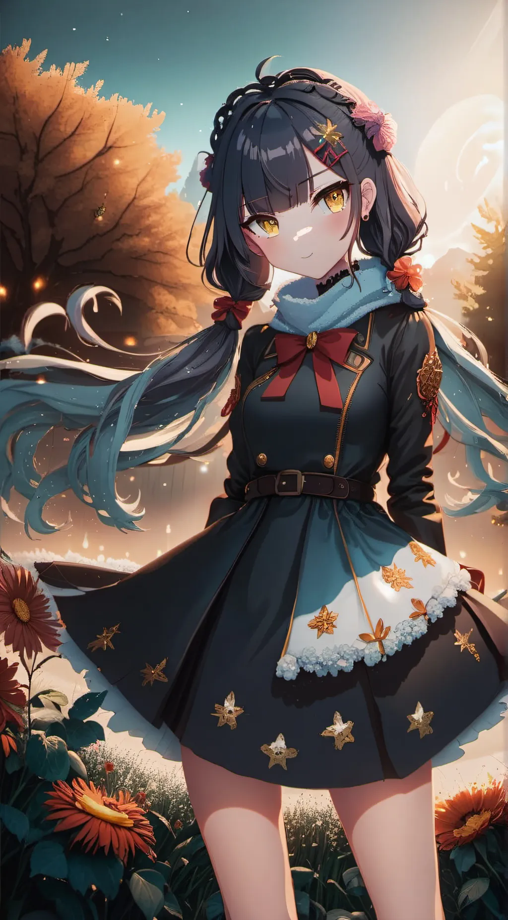 ai character: Luna  background