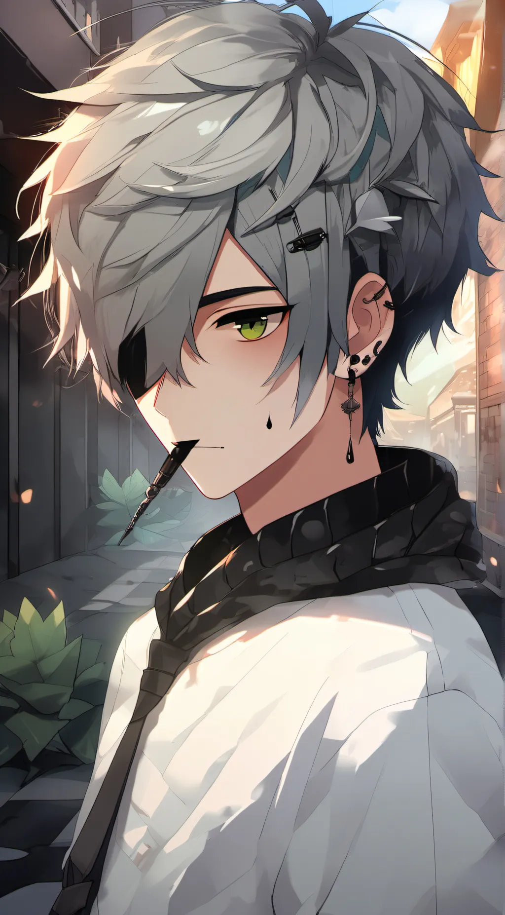 ai character: Mike  background