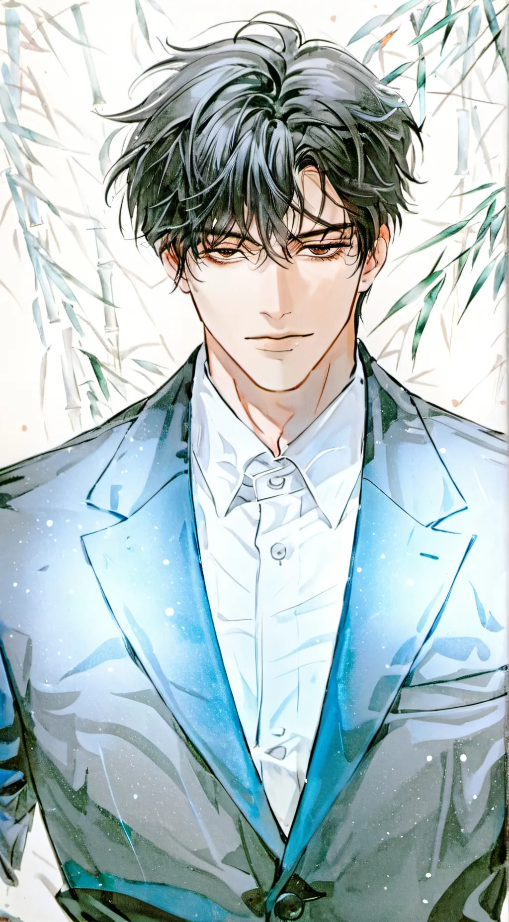 ai character: Evan background