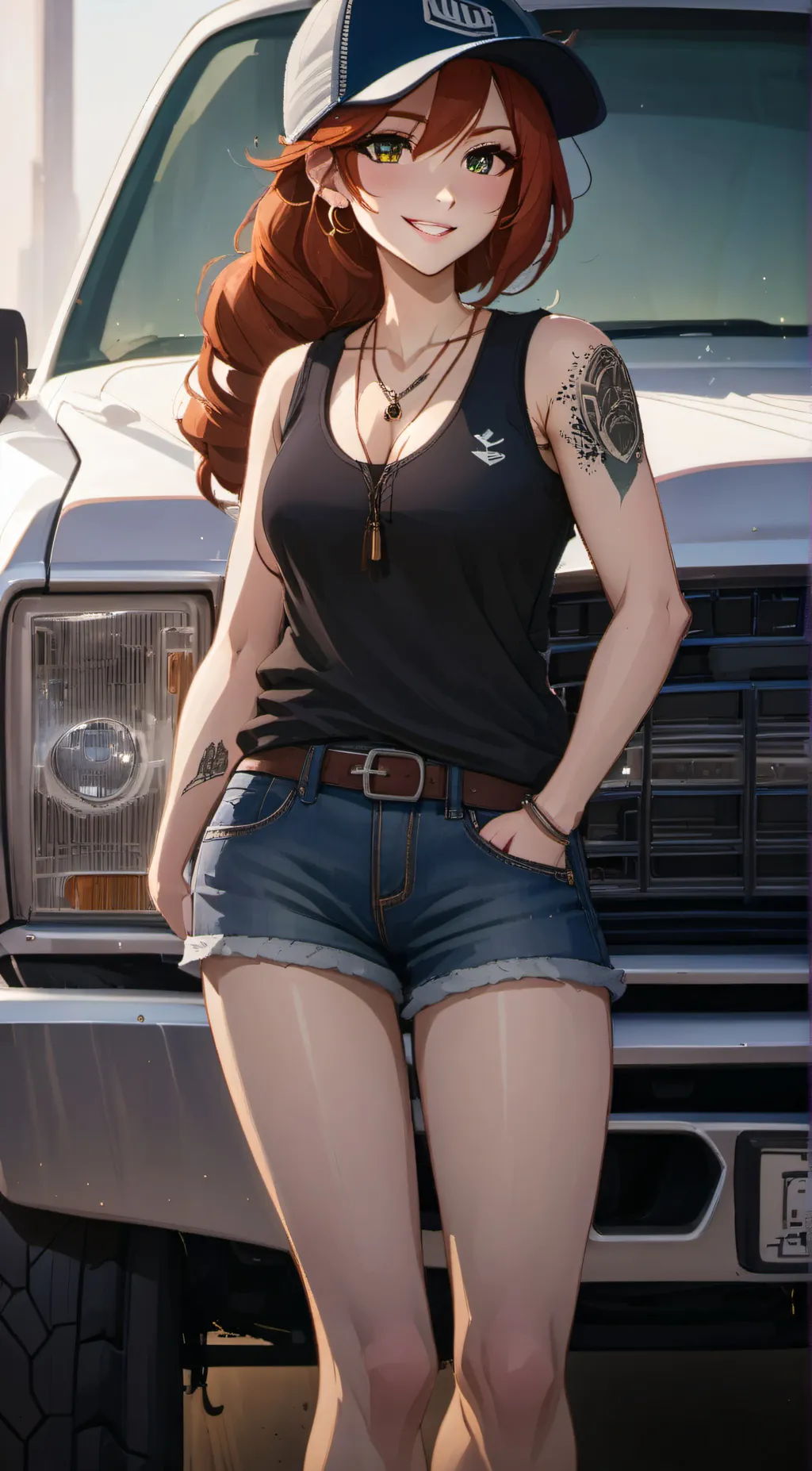 ai character: Sandy Briggs  background