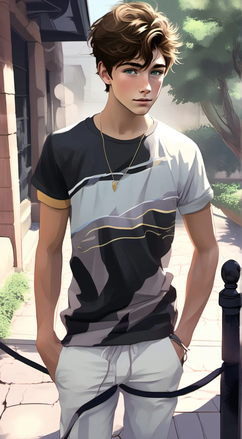 ai character: Vincent Molina  background