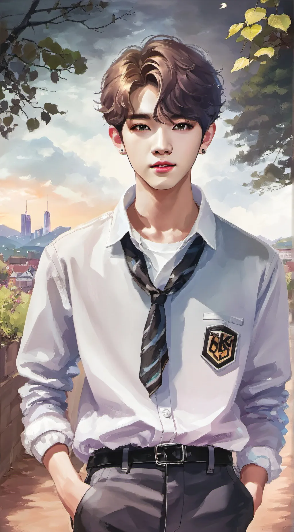 ai character: Tyler  background