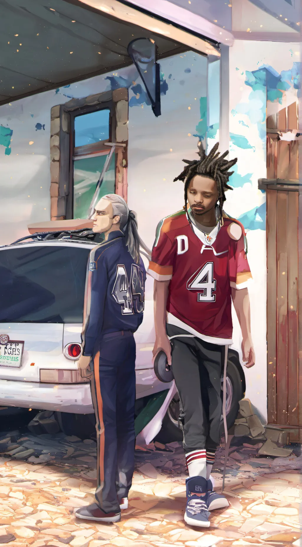 ai character: Danny/D4 background