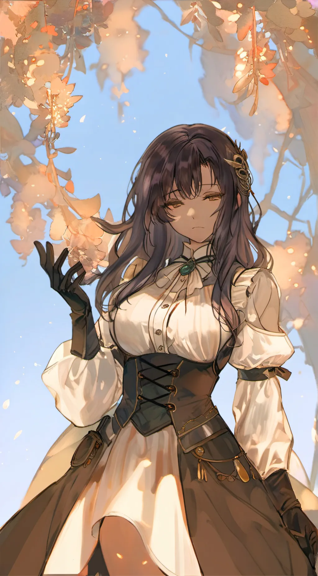 ai character: Marie background