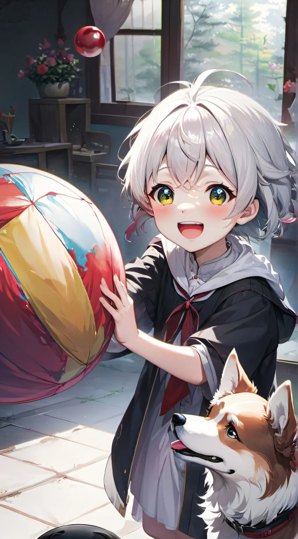 ai character: Sarah background