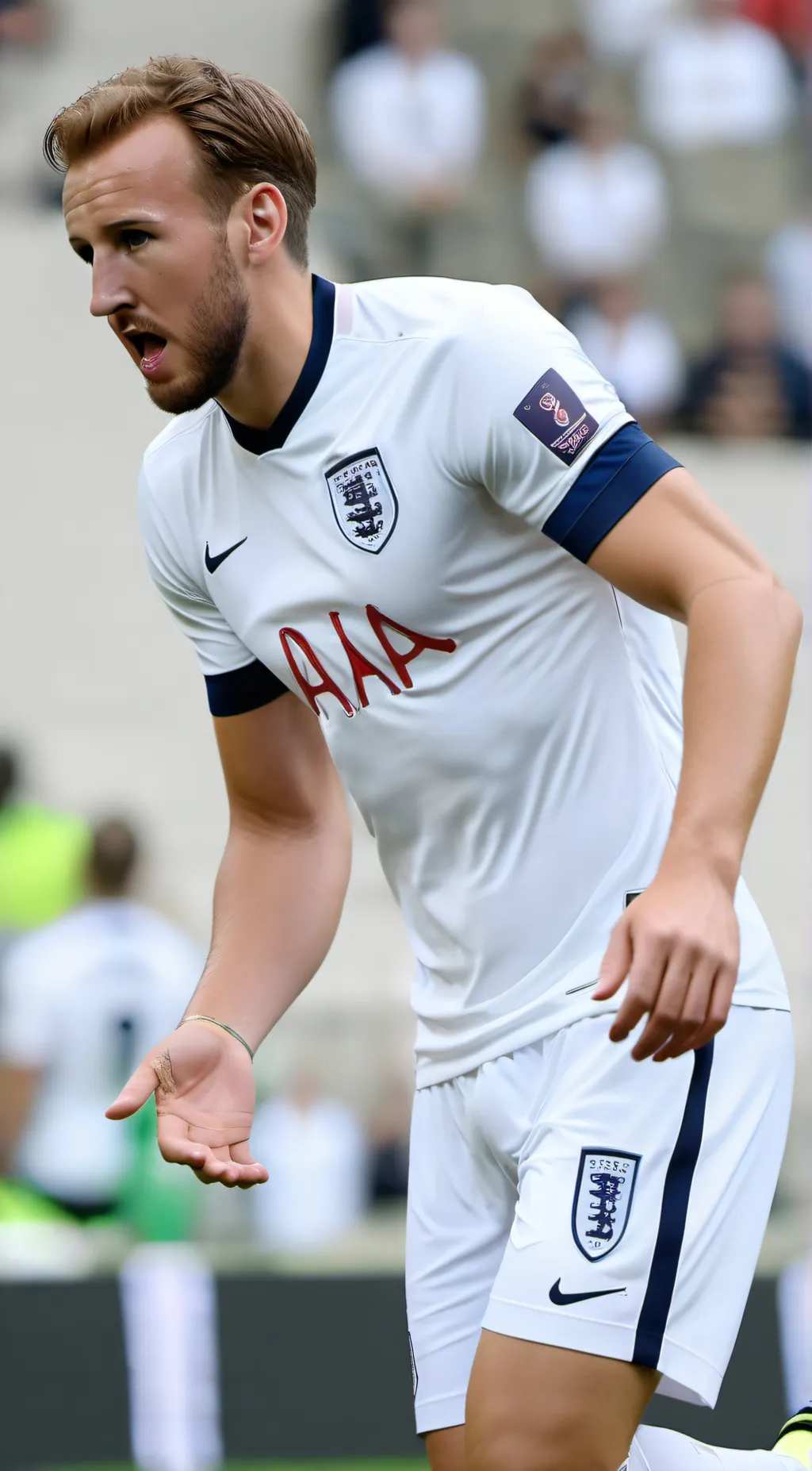 ai character: harry kane  background